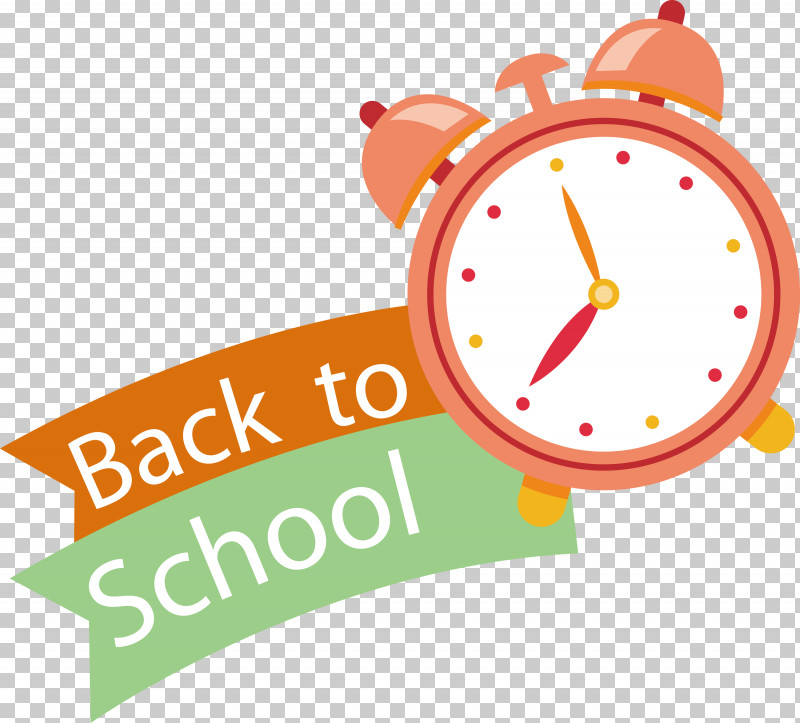 Back To School PNG, Clipart, Alarm Clock, Alarm Device, Back To School, Clock, Line Free PNG Download