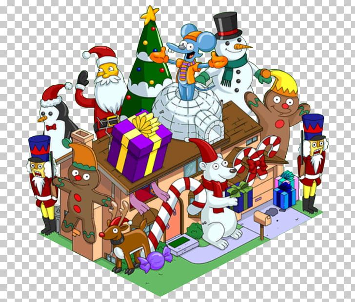 The Simpsons: Tapped Out Gingerbread House Mr. Burns Toy PNG, Clipart, Building, Chocolate Shoppe Ice Cream Company, Christmas, Christmas Decoration, Christmas Ornament Free PNG Download