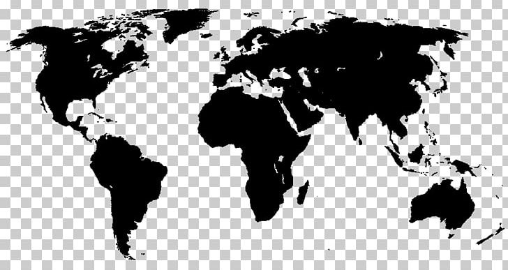 World Map Black And White PNG, Clipart, Black, Black And White, Can Stock Photo, Computer Wallpaper, Horse Like Mammal Free PNG Download