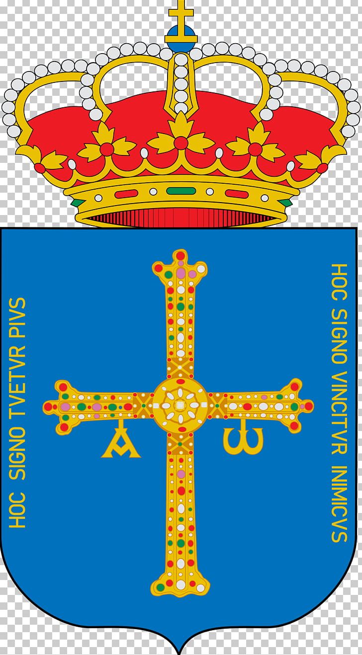 Oviedo Bañugues Escutcheon Victory Cross Coat Of Arms Of Asturias PNG, Clipart, Area, Asturias, Autonomous Communities Of Spain, Coat Of Arms, Coat Of Arms Of Asturias Free PNG Download