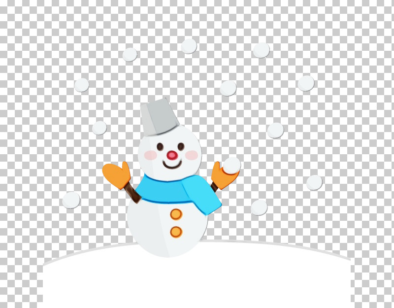 Snowman PNG, Clipart, Cartoon, Paint, Snow, Snowman, Watercolor Free PNG Download