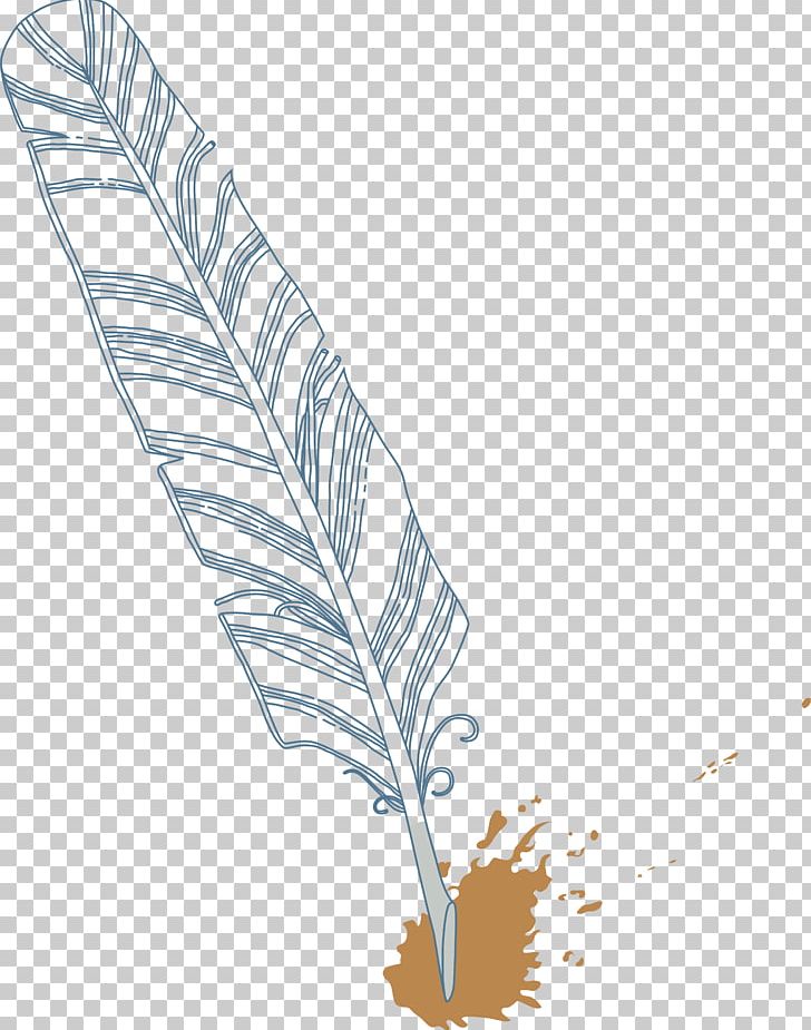 Paper Quill Feather PNG, Clipart, Encapsulated Postscript, Feathers, Hand Drawn, Hand Drawn Arrows, Handpainted Free PNG Download