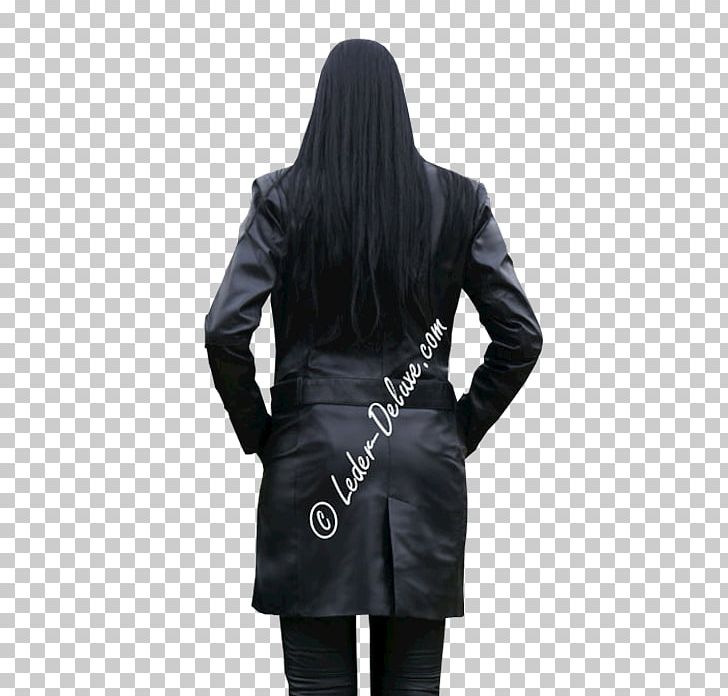 Overcoat Leather Jacket Black M PNG, Clipart, Black, Black M, Coat, Jacket, Leather Free PNG Download