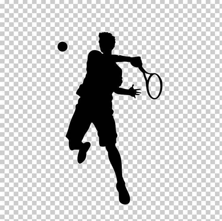 Wall Decal Tennis Serve Sports PNG, Clipart, Black, Black And White, Cricut, Dxf, Hand Free PNG Download