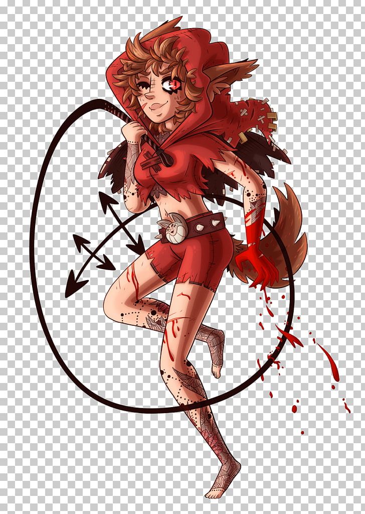 Werewolf Demon Super Red Riding Hood Drawing PNG, Clipart, Anime, Art, Bakura, Costume Design, Curse Free PNG Download