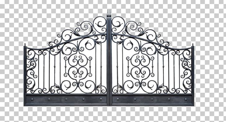 Gate Wrought Iron Fence Antonio Bellissimo Ingrosso Ferramenta PNG, Clipart, Black And White, Door, Facade, Fence, Furniture Free PNG Download