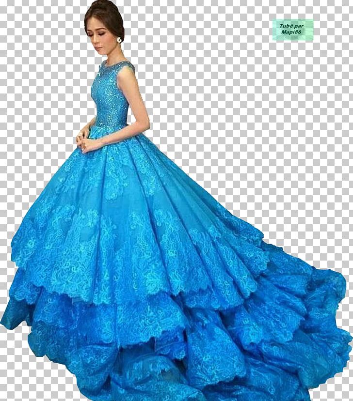 Wedding Dress Ball Gown Evening Gown PNG, Clipart, Aqua, Backless Dress, Ball, Ball Gown, Blue Free PNG Download