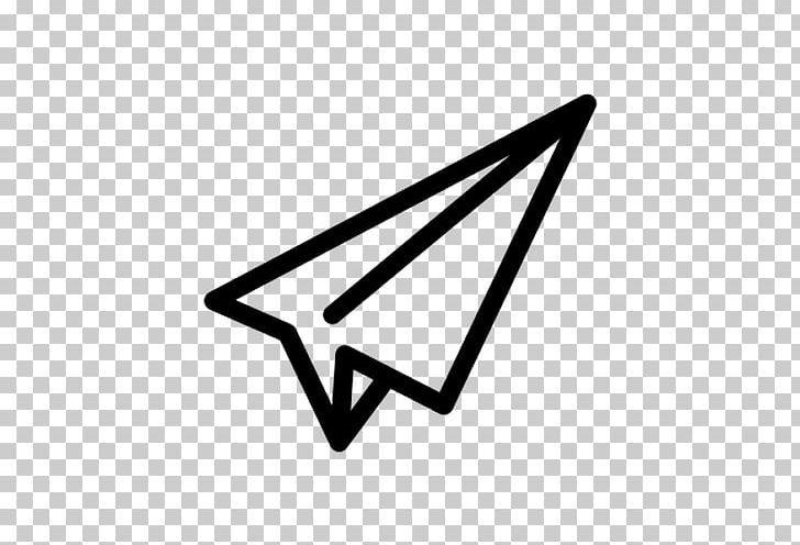 Airplane Paper Plane Computer Icons PNG, Clipart, Airplane, Angle, Aviation, Black And White, Computer Font Free PNG Download