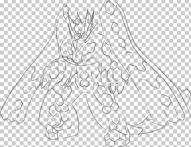 Pokémon X And Y Pokémon Sun And Moon Coloring Book Zygarde PNG, Clipart, Angle, Arm, Artwork, Black, Black And White Free PNG Download