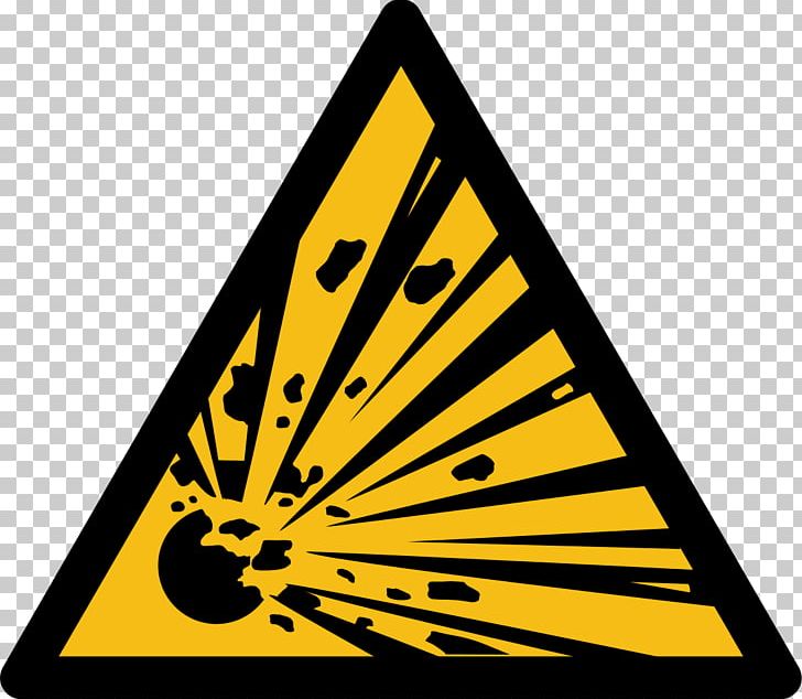 Explosive Material Explosion Hazard Symbol PNG, Clipart, Angle, Beware, Chemical Substance, Computer Icons, Dangerous Goods Free PNG Download