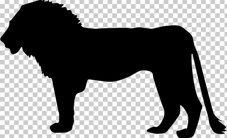 Lion Silhouette Cat PNG, Clipart, Big Cats, Black, Black And White, Carnivoran, Cat Free PNG Download