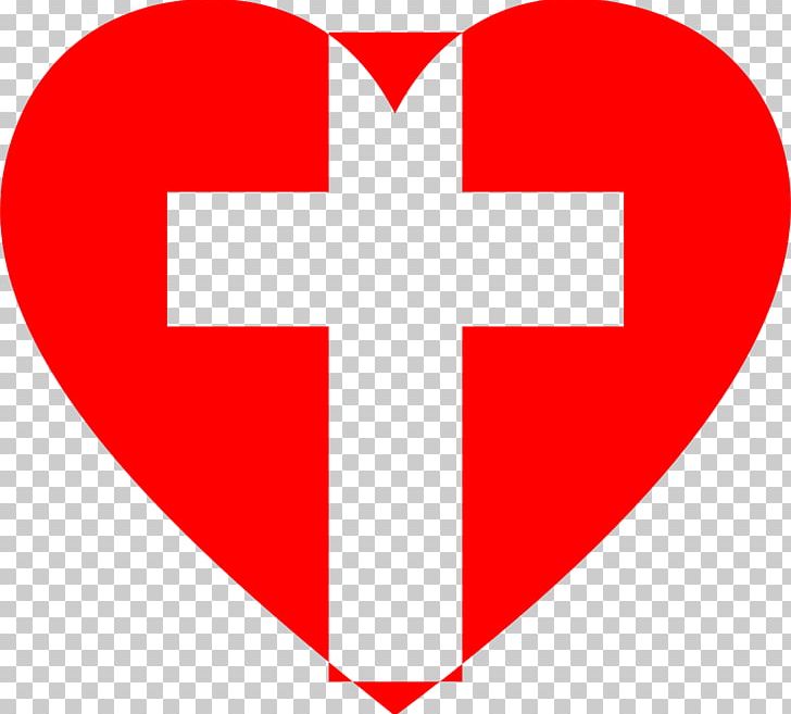 Christian Cross Heart Sacred Love PNG, Clipart, Area, Christian Cross, Christianity, Clip Art, Computer Icons Free PNG Download