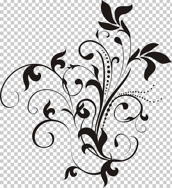 Floral Design Drawing Flower Art PNG, Clipart, Artwork, Audi A6 C5, Black And White, Branch, Drawing Free PNG Download