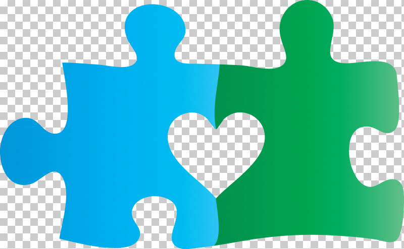 World Autism Awareness Day PNG, Clipart, Green, Jigsaw Puzzle, Turquoise, World Autism Awareness Day Free PNG Download
