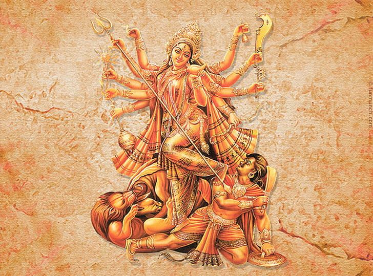 Durga Puja Devi Mahatmya Parvati Navaratri PNG, Clipart, Art, Carving, Computer Wallpaper, Devi, Devi Mahatmya Free PNG Download