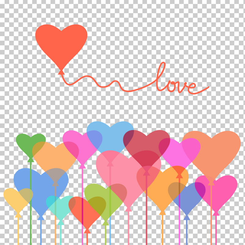 Heart Pink Line Love Balloon PNG, Clipart, Balloon, Heart, Line, Love, Pink Free PNG Download