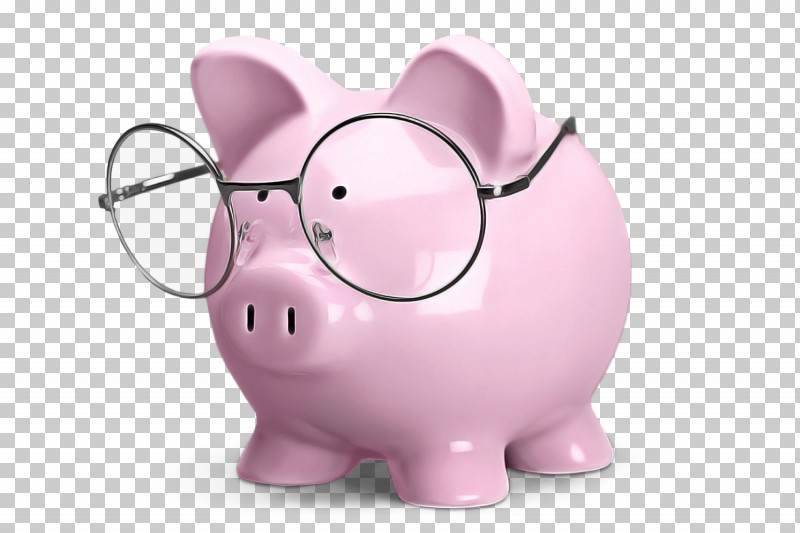 Piggy Bank PNG, Clipart, Animal Figure, Glasses, Money Handling, Piggy Bank, Pink Free PNG Download