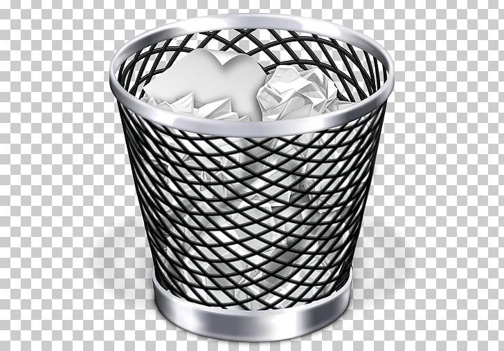 Macintosh Trash Waste Container MacOS Icon PNG, Clipart, Black And White, Button, Computer Icons, Directory, Free Free PNG Download