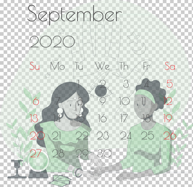 September 2020 Printable Calendar September 2020 Calendar Printable September 2020 Calendar PNG, Clipart, Birthday, Cartoon, Drawing, Palmistry, Printable September 2020 Calendar Free PNG Download