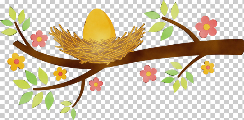 Yellow Leaf Plant Flower Branch PNG, Clipart, Branch, Flower, Leaf, Paint, Plant Free PNG Download