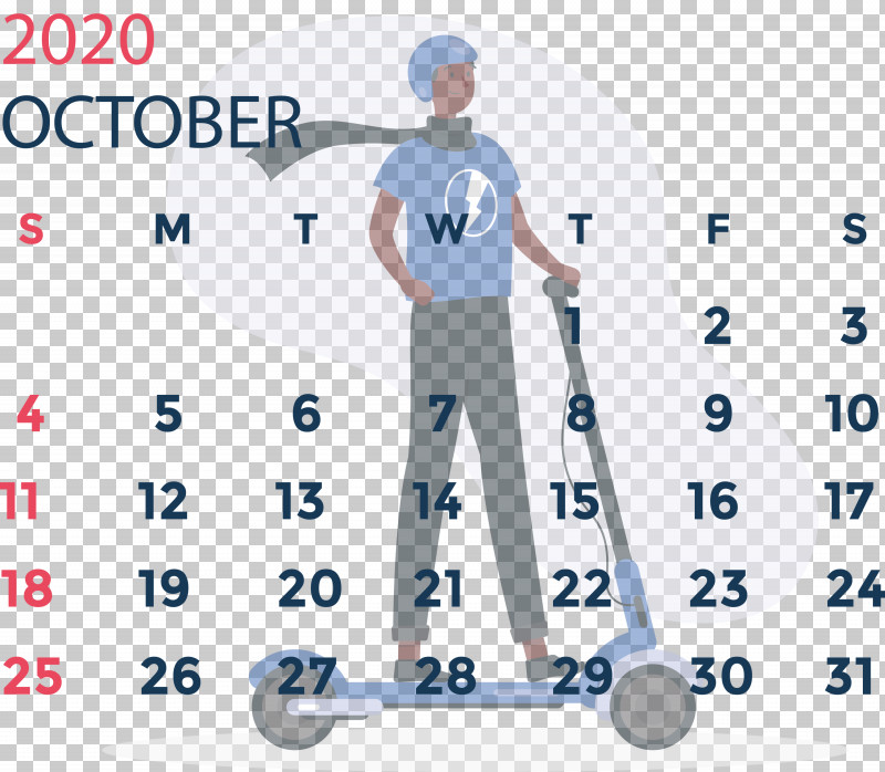 October 2020 Calendar October 2020 Printable Calendar PNG, Clipart, Calendar System, Fashion, Graphical Widget, Meter, October 2020 Calendar Free PNG Download
