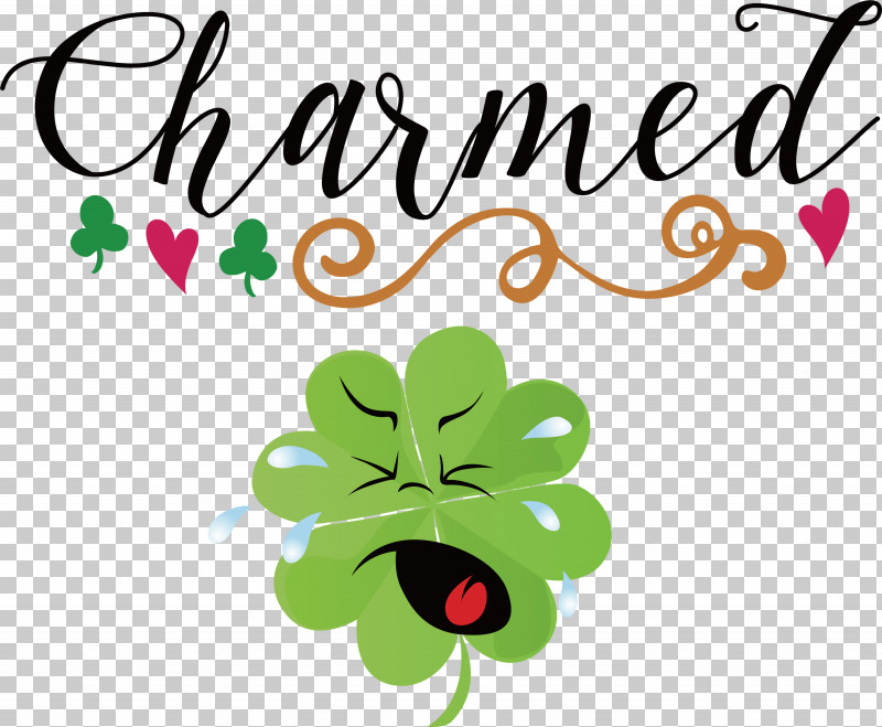Charmed St Patricks Day Saint Patrick PNG, Clipart, Charmed, Floral Design, Flower, Leaf, Logo Free PNG Download