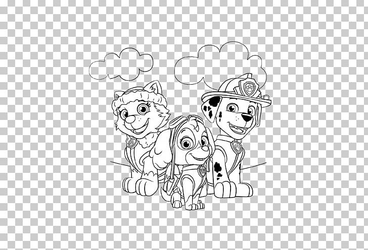 Coloring Book Child Page Paw Patrol Clipart, Adult, Angle, Art, Artwork, Black Free PNG Download