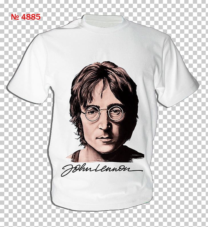John Lennon T-shirt Imagine Sleeve Font PNG, Clipart, Brand, Clothing, Cool, Eyewear, Facial Hair Free PNG Download