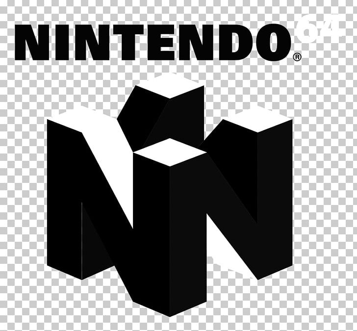Nintendo 64 Super Nintendo Entertainment System Logo Bomberman 64 PNG, Clipart, Angle, Black, Black And White, Bomberman 64, Brand Free PNG Download