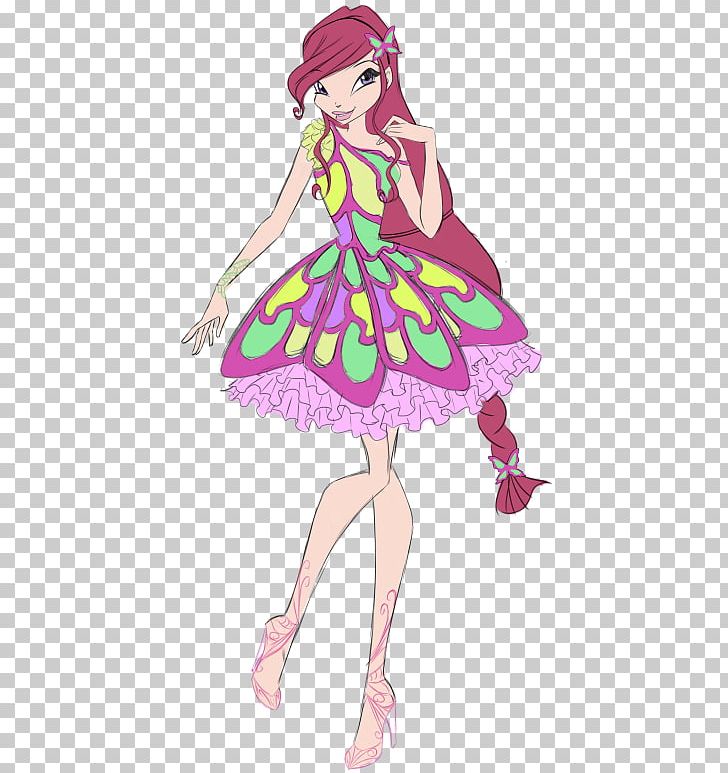Roxy Butterflix Flora Drawing PNG, Clipart, Barbie, Butterflix, Clothing, Costume, Deviantart Free PNG Download
