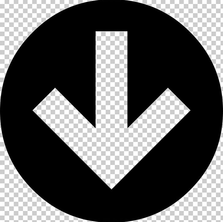 Computer Icons Arrow PNG, Clipart, Angle, Area, Arrow, Arrow Down, Black And White Free PNG Download