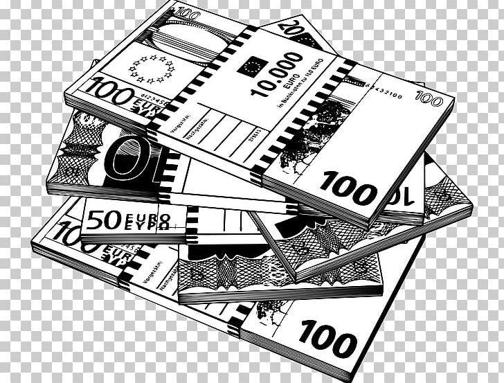 Philippine Peso Euro Banknotes Money PNG, Clipart, Banknote, Banknotes Of The Philippine Peso, Black And White, Brand, Clip Art Free PNG Download