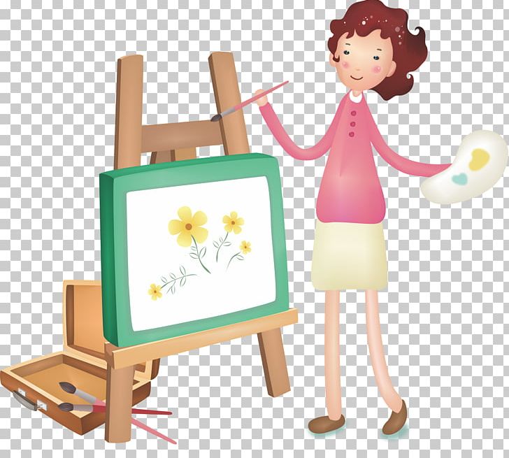 Child Painting Toy PNG, Clipart, Art, Cartoon, Children, Childrens Day, Furniture Free PNG Download