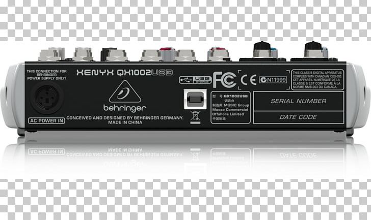Microphone Audio Mixers Behringer Xenyx 302USB Behringer Xenyx Q1202USB Behringer Mixer Xenyx PNG, Clipart, Audio, Audio Equipment, Audio Mixers, Audio Receiver, Behr Free PNG Download