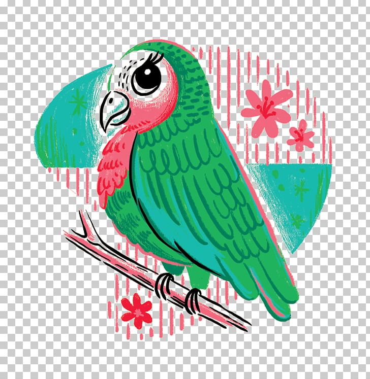 Parrot Bird Drawing Illustration PNG, Clipart, Animals, Art, Beak, Bird, Bird Cage Free PNG Download