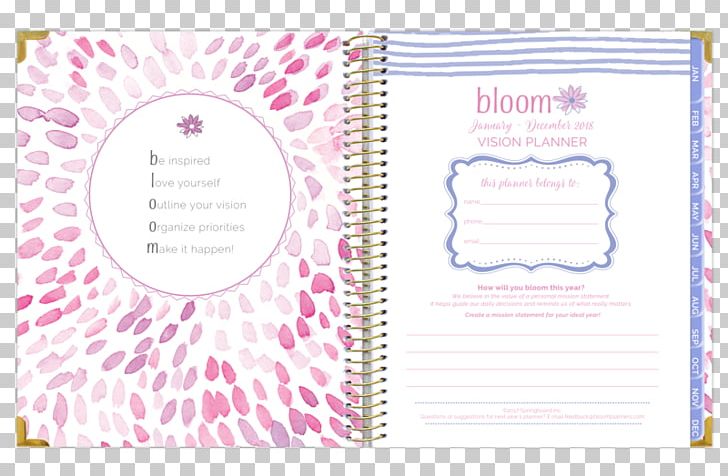 Paper 0 Diary PNG, Clipart, 2017, 2018, Art, Art Paper, Bloom Daily Planners Free PNG Download