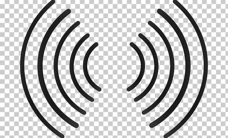 Radio Wave Graphics PNG, Clipart, Aerials, Auto Part, Black And White, Broadcasting, Circle Free PNG Download