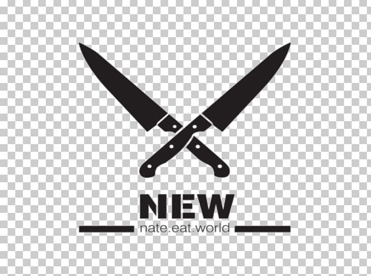 Knife Logo Font PNG, Clipart, Black And White, Brand, Chef, Cold Weapon, Knife Free PNG Download