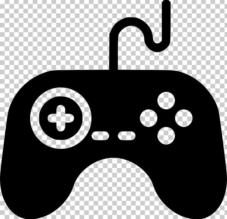 Game Controllers Gamepad Joystick PNG, Clipart, Black, Black And White, Cdr, Computer Icons, Download Free PNG Download