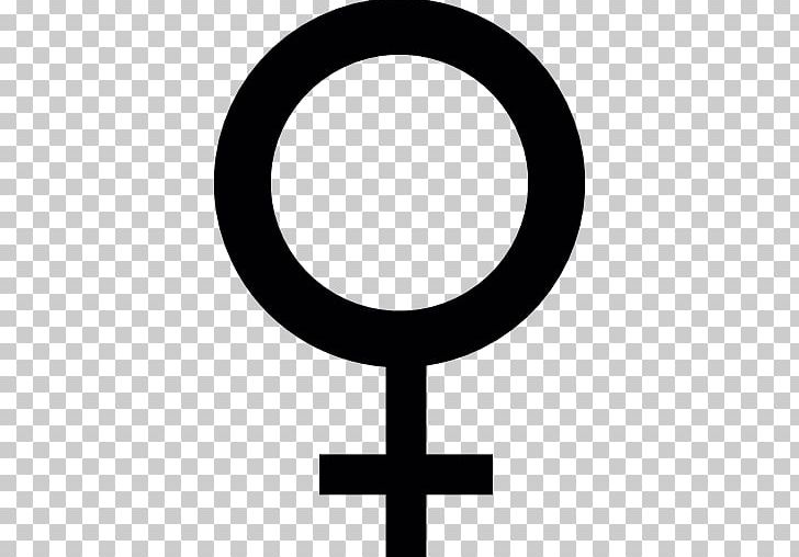 Gender Symbol Female Computer Icons PNG, Clipart, Area, Black And White, Circle, Computer Icons, Cross Free PNG Download