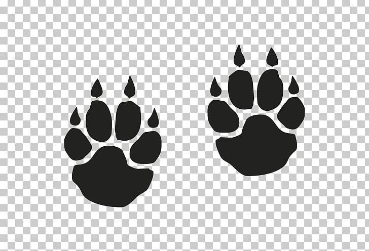 Tiger Dog Footprint Animal Track Cat PNG, Clipart, Animals, Animal Track, Black, Black And White, Cat Free PNG Download