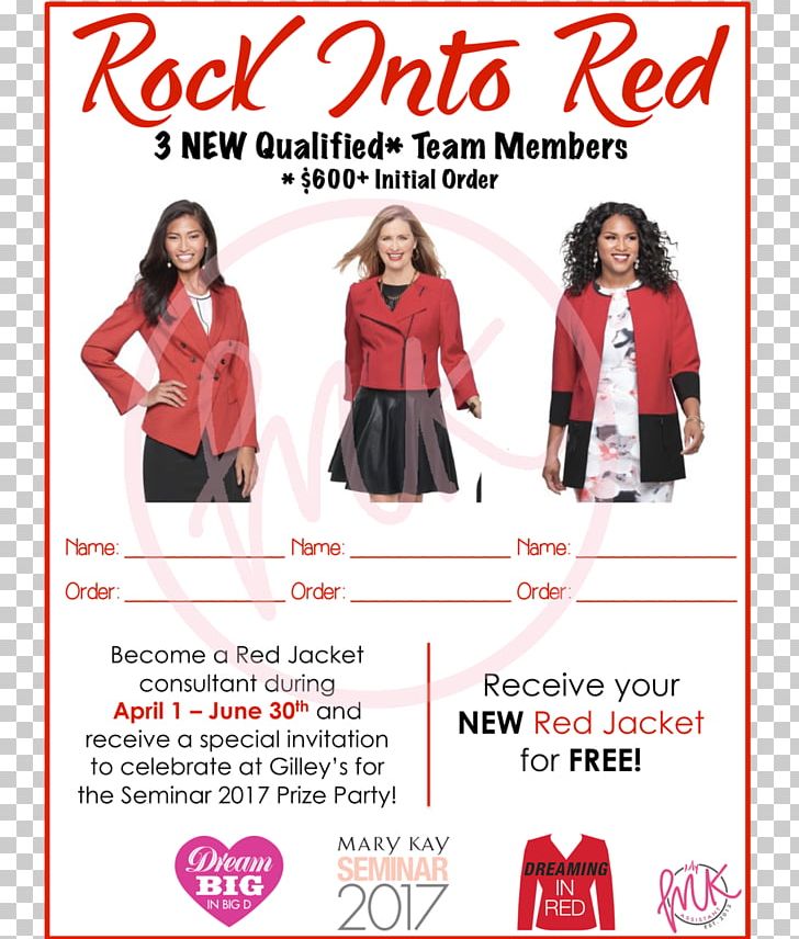 Transparent Mary Kay Red Jacket | vlr.eng.br