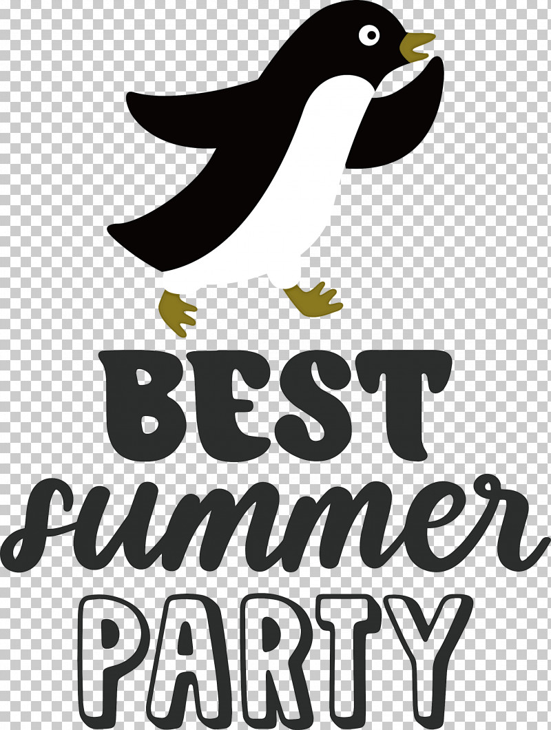 Best Summer Party Summer PNG, Clipart, Beak, Birds, Flightless Bird, Logo, Meter Free PNG Download