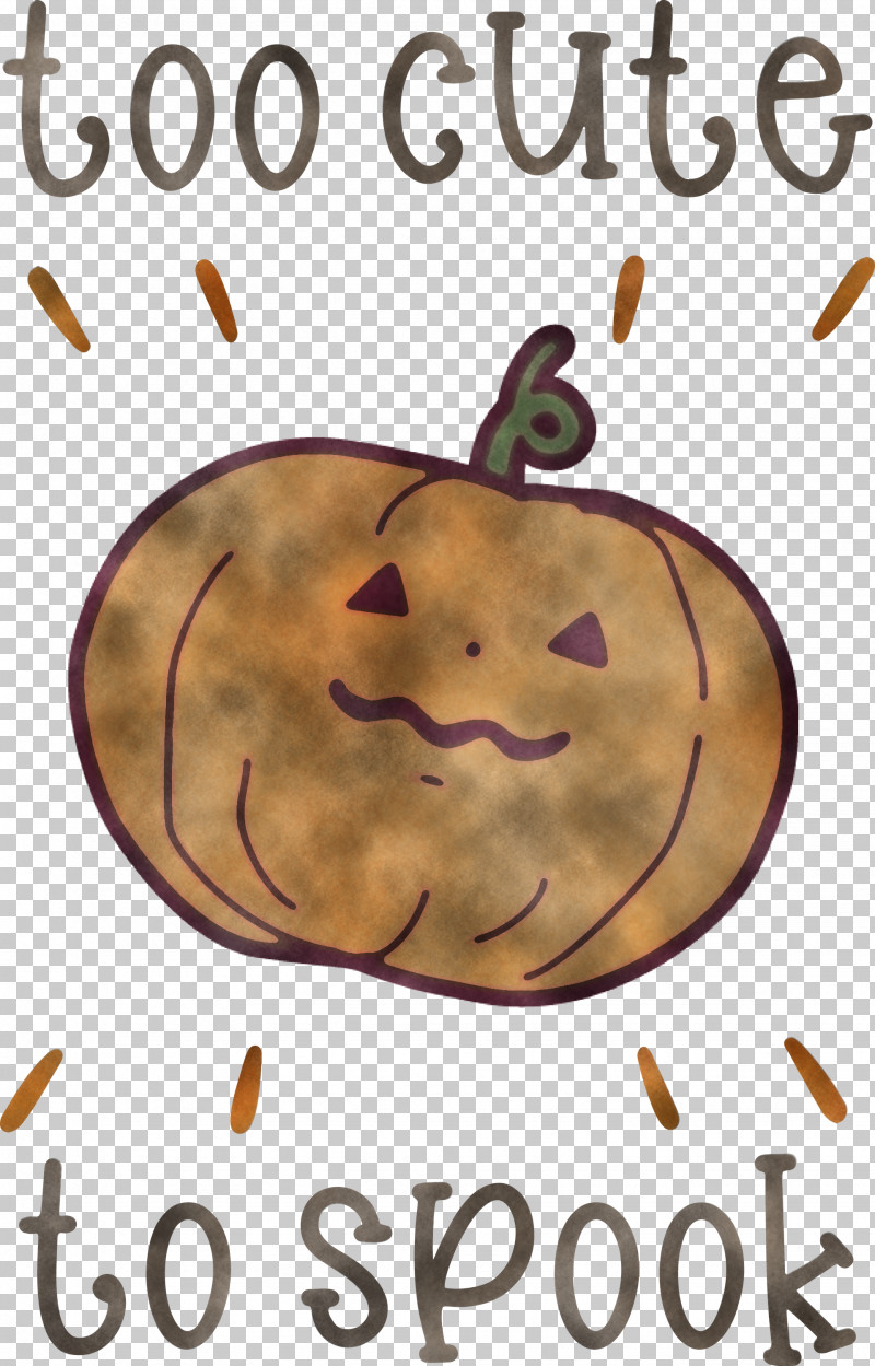 Halloween Too Cute To Spook Spook PNG, Clipart, Biology, Fruit, Halloween, Happiness, Meter Free PNG Download