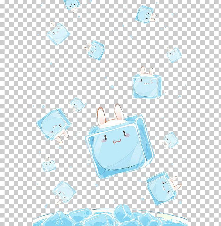 Ice Cream Cocktail Ice Cube PNG, Clipart, Animals, Azure, Blue, Bunnies, Bunny Free PNG Download