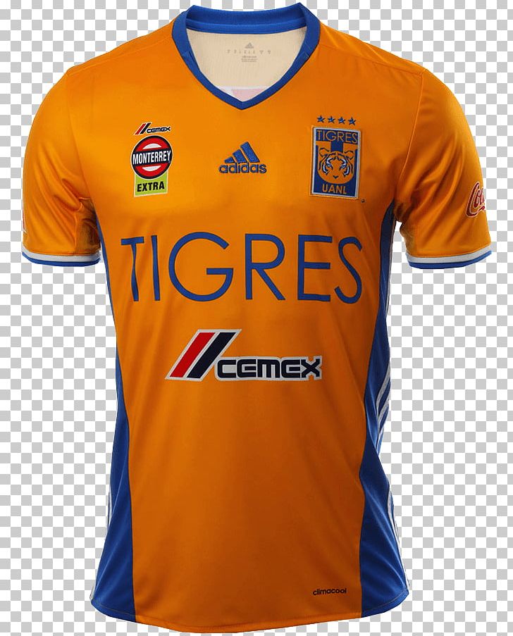 Tigres UANL Liga MX C.D. Guadalajara T-shirt Jersey PNG, Clipart, Active Shirt, Adidas, Brand, Cd Guadalajara, Clothing Free PNG Download