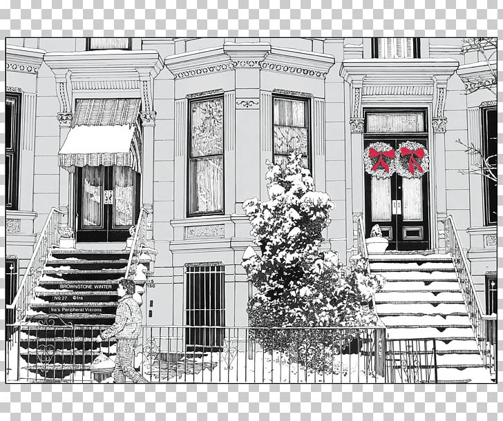 Window Architecture Facade Property House PNG, Clipart, Architecture, Black And White, Boerum Hill, Building, Elevation Free PNG Download