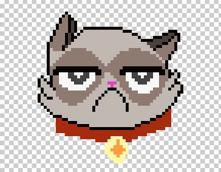 Grumpy Cat Pixel Art Bead Pattern PNG, Clipart, Animals, Art, Bead, Cat, Craft Free PNG Download