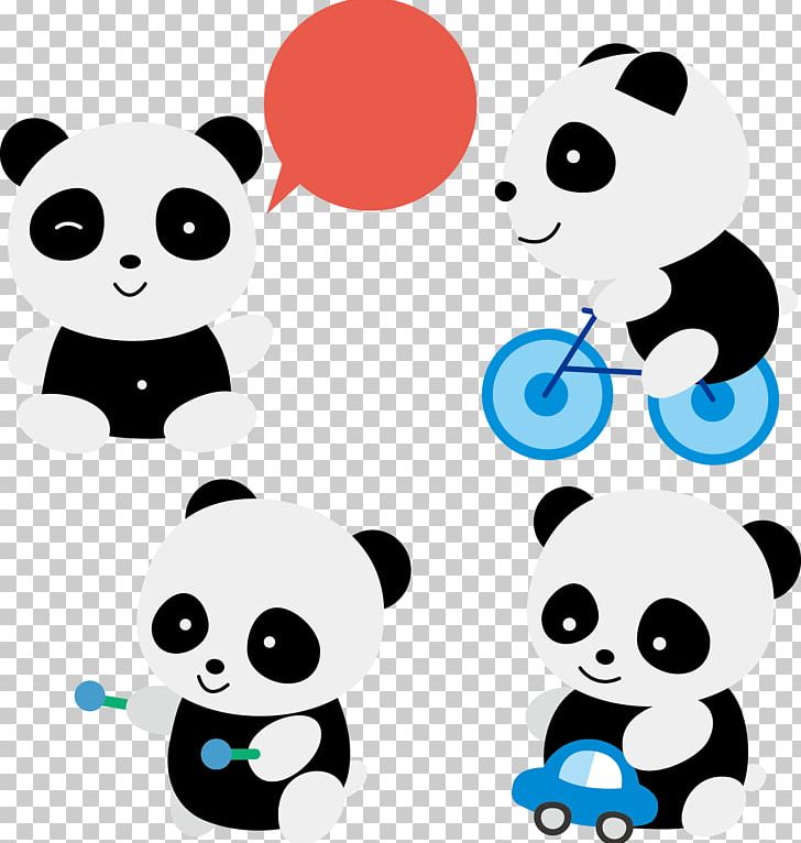 Giant Panda Red Panda Bear Cuteness PNG, Clipart, Animals, Artwork, Bear, Carnivoran, Cartoon Free PNG Download
