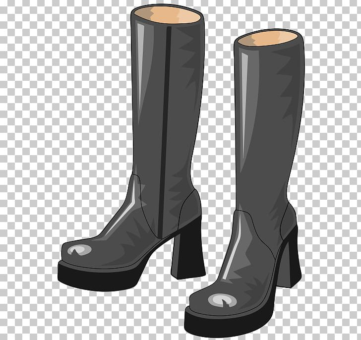 Knee-high Boot Platform Shoe Portable Network Graphics PNG, Clipart, Black, Boot, Fashion Boot, Footwear, Highheeled Shoe Free PNG Download